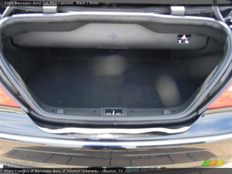 Black / Stone 2009 Mercedes-Benz CLK 550 Cabriolet