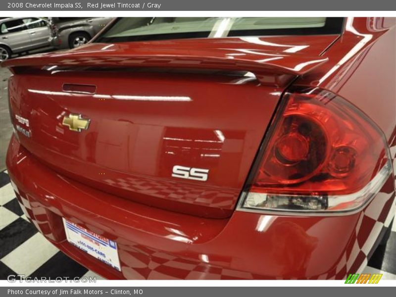 Red Jewel Tintcoat / Gray 2008 Chevrolet Impala SS