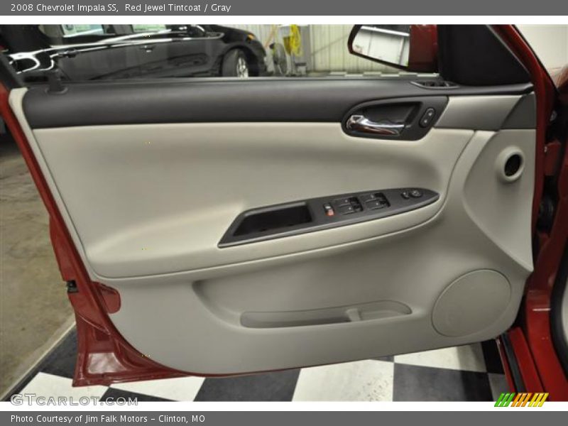 Red Jewel Tintcoat / Gray 2008 Chevrolet Impala SS