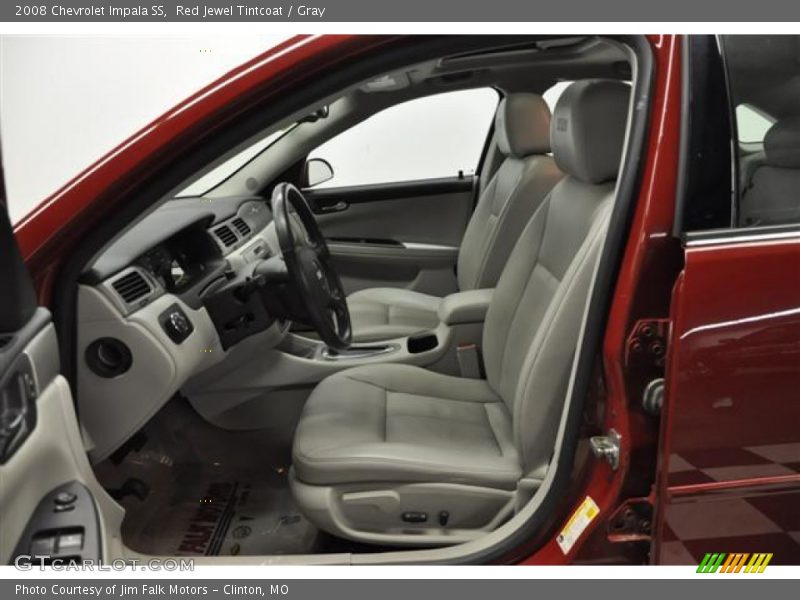 Red Jewel Tintcoat / Gray 2008 Chevrolet Impala SS