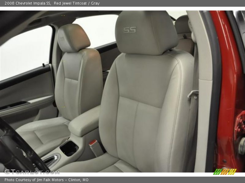Red Jewel Tintcoat / Gray 2008 Chevrolet Impala SS