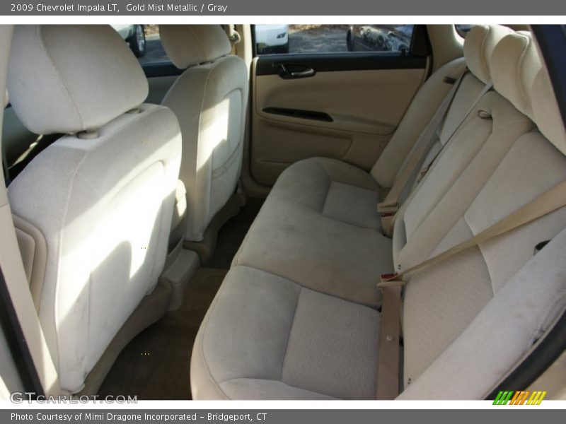 Gold Mist Metallic / Gray 2009 Chevrolet Impala LT