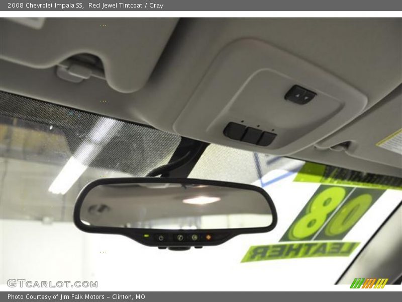 Red Jewel Tintcoat / Gray 2008 Chevrolet Impala SS