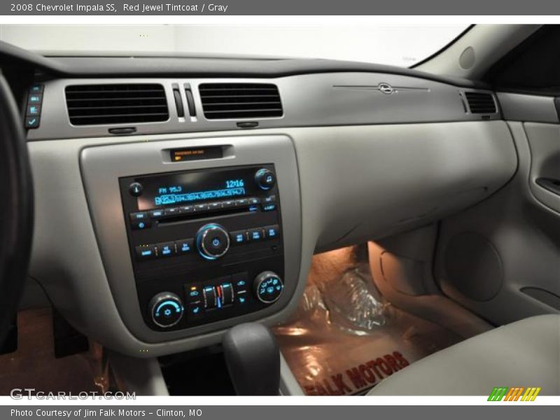 Red Jewel Tintcoat / Gray 2008 Chevrolet Impala SS