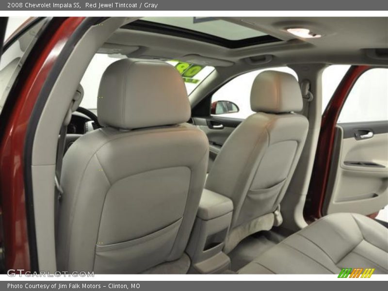 Red Jewel Tintcoat / Gray 2008 Chevrolet Impala SS