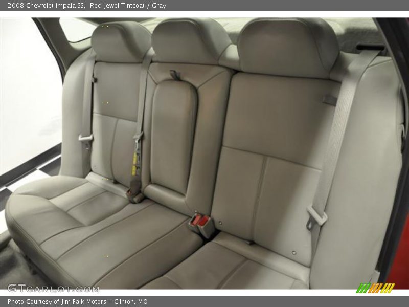 Red Jewel Tintcoat / Gray 2008 Chevrolet Impala SS
