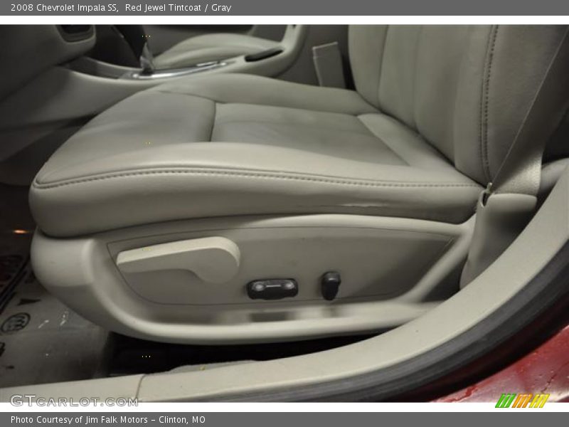 Red Jewel Tintcoat / Gray 2008 Chevrolet Impala SS