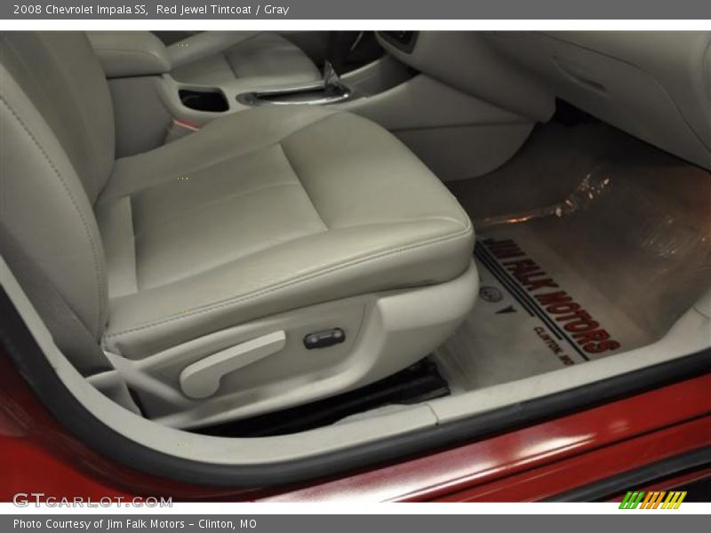 Red Jewel Tintcoat / Gray 2008 Chevrolet Impala SS