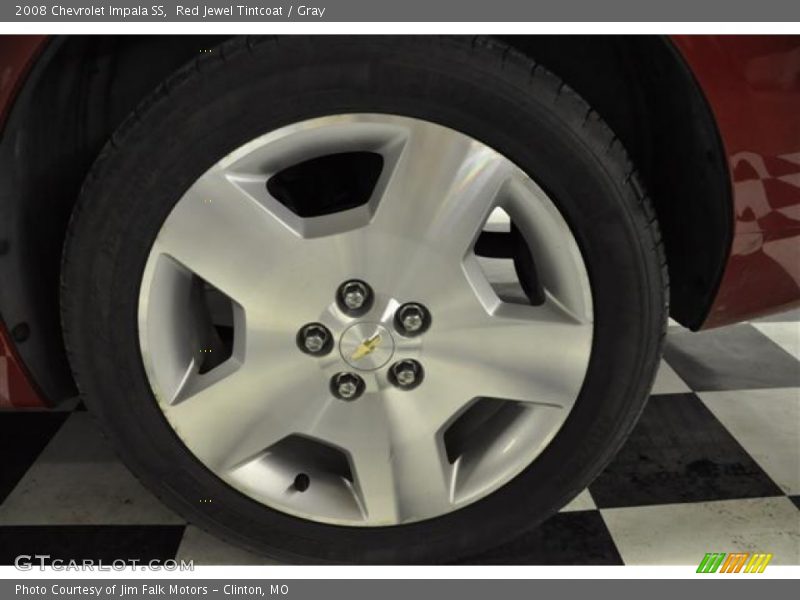 Red Jewel Tintcoat / Gray 2008 Chevrolet Impala SS