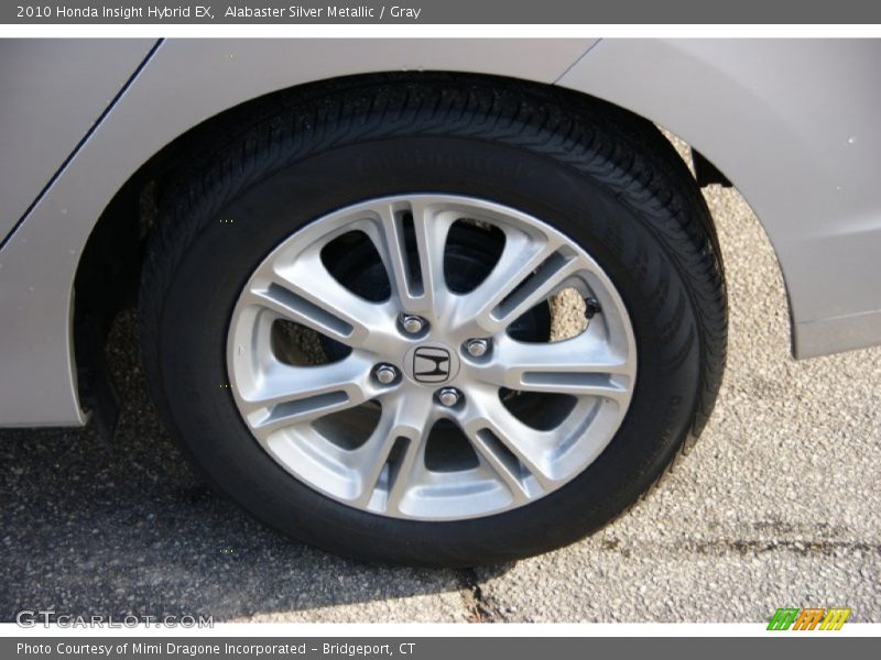 Alabaster Silver Metallic / Gray 2010 Honda Insight Hybrid EX