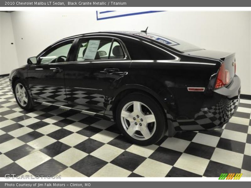 Black Granite Metallic / Titanium 2010 Chevrolet Malibu LT Sedan