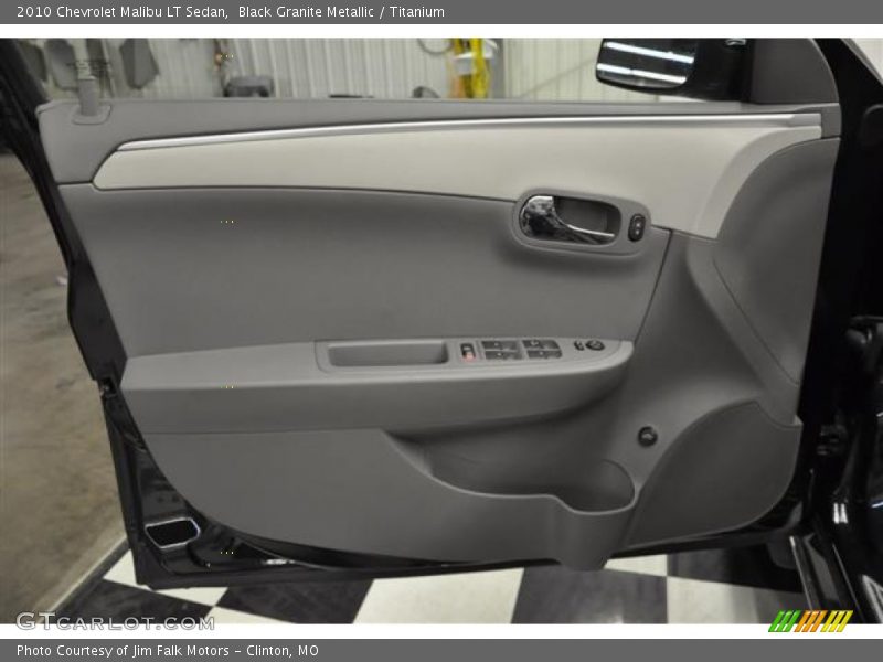 Black Granite Metallic / Titanium 2010 Chevrolet Malibu LT Sedan