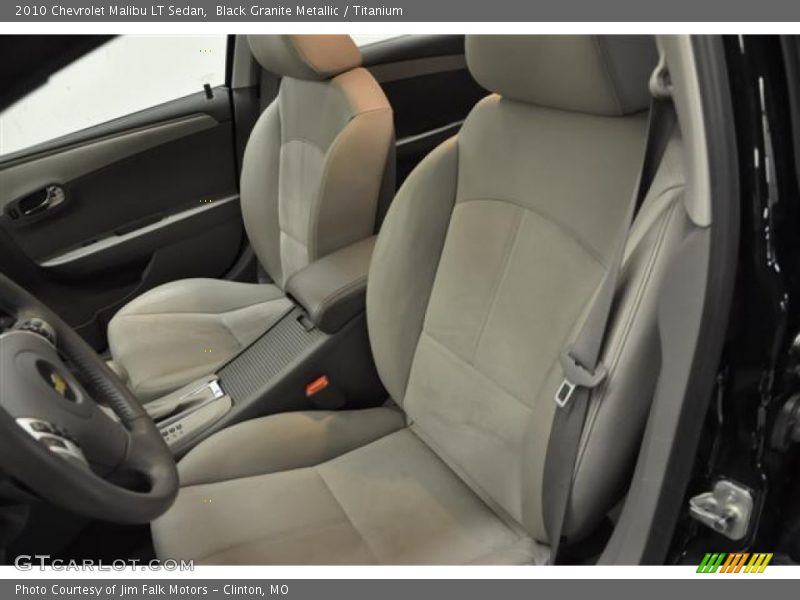 Black Granite Metallic / Titanium 2010 Chevrolet Malibu LT Sedan