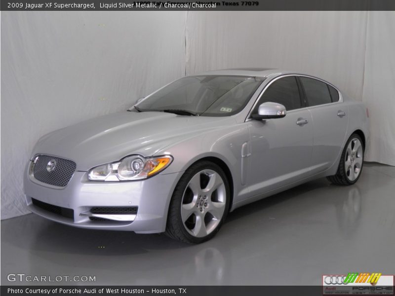 Liquid Silver Metallic / Charcoal/Charcoal 2009 Jaguar XF Supercharged