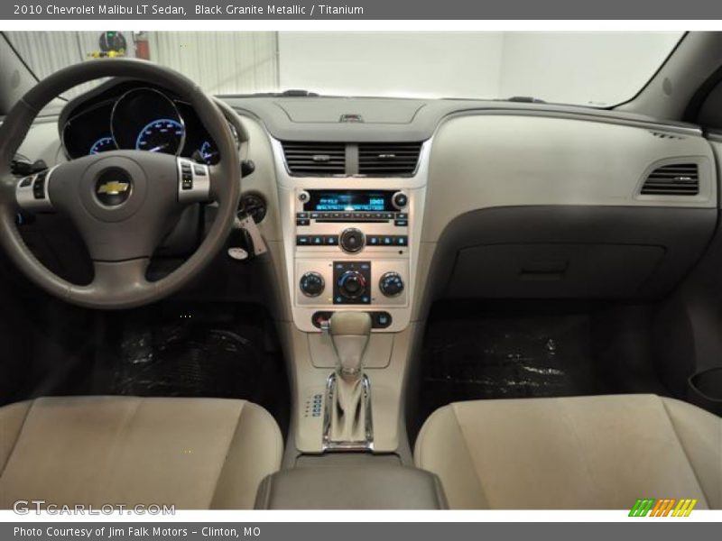 Black Granite Metallic / Titanium 2010 Chevrolet Malibu LT Sedan