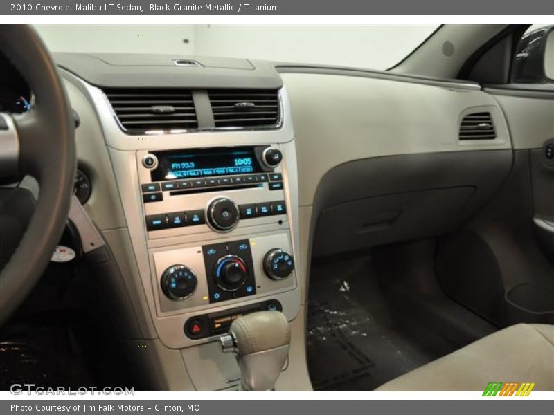 Black Granite Metallic / Titanium 2010 Chevrolet Malibu LT Sedan