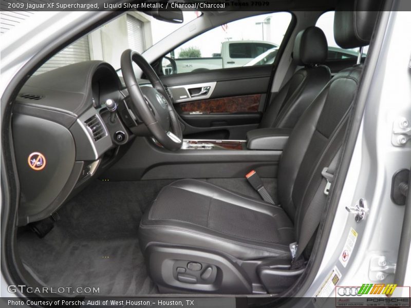 Liquid Silver Metallic / Charcoal/Charcoal 2009 Jaguar XF Supercharged