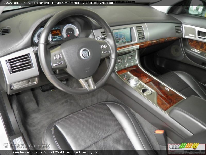 Liquid Silver Metallic / Charcoal/Charcoal 2009 Jaguar XF Supercharged