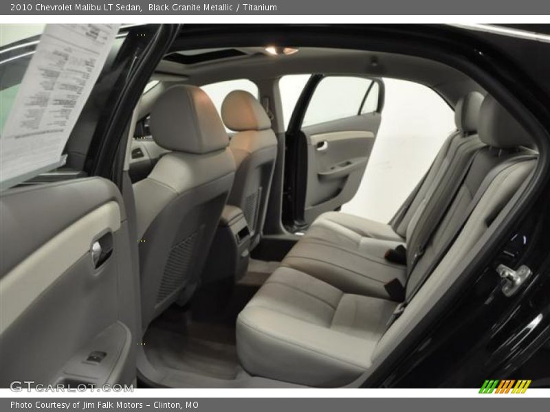 Black Granite Metallic / Titanium 2010 Chevrolet Malibu LT Sedan