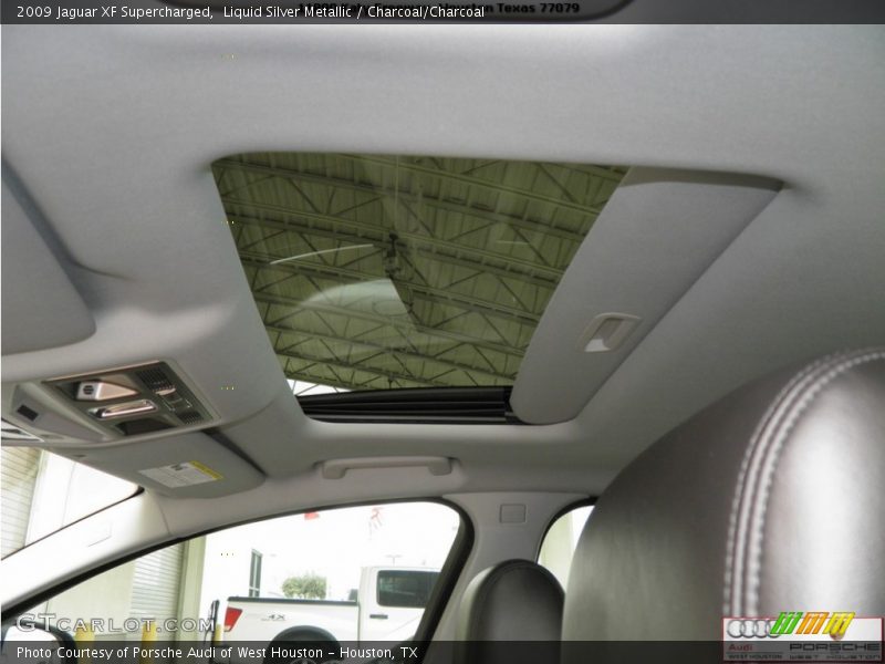 Liquid Silver Metallic / Charcoal/Charcoal 2009 Jaguar XF Supercharged