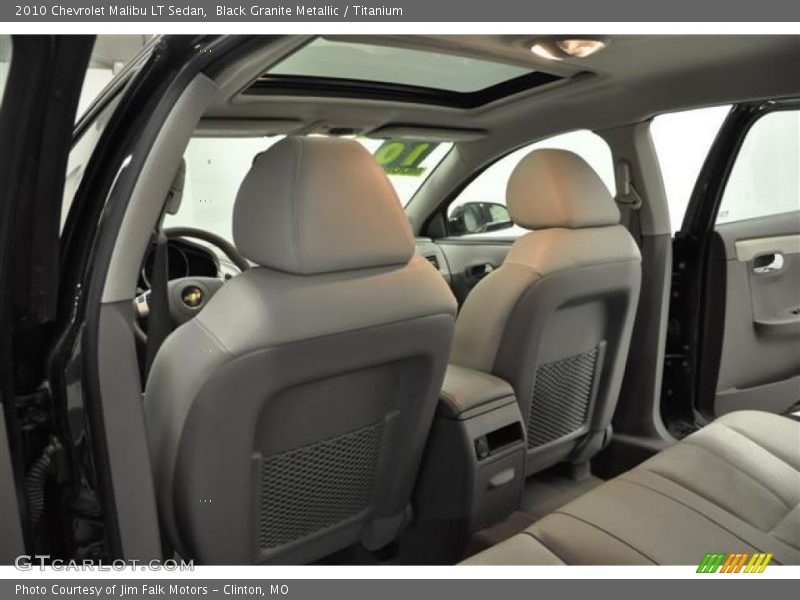 Black Granite Metallic / Titanium 2010 Chevrolet Malibu LT Sedan