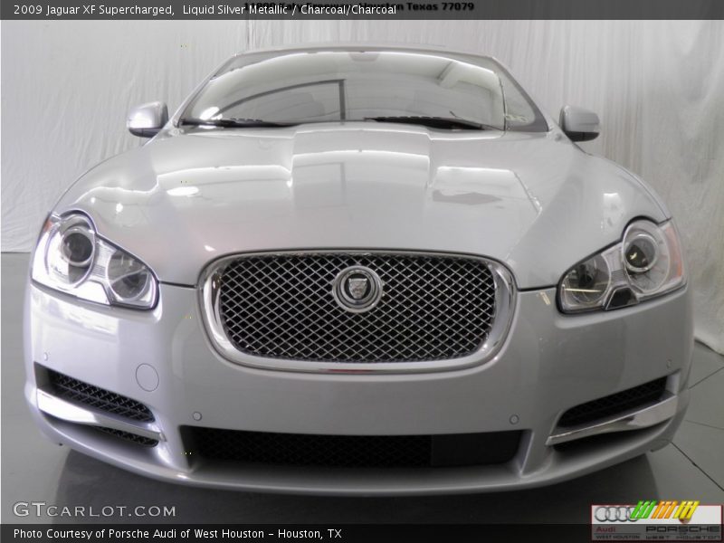 Liquid Silver Metallic / Charcoal/Charcoal 2009 Jaguar XF Supercharged