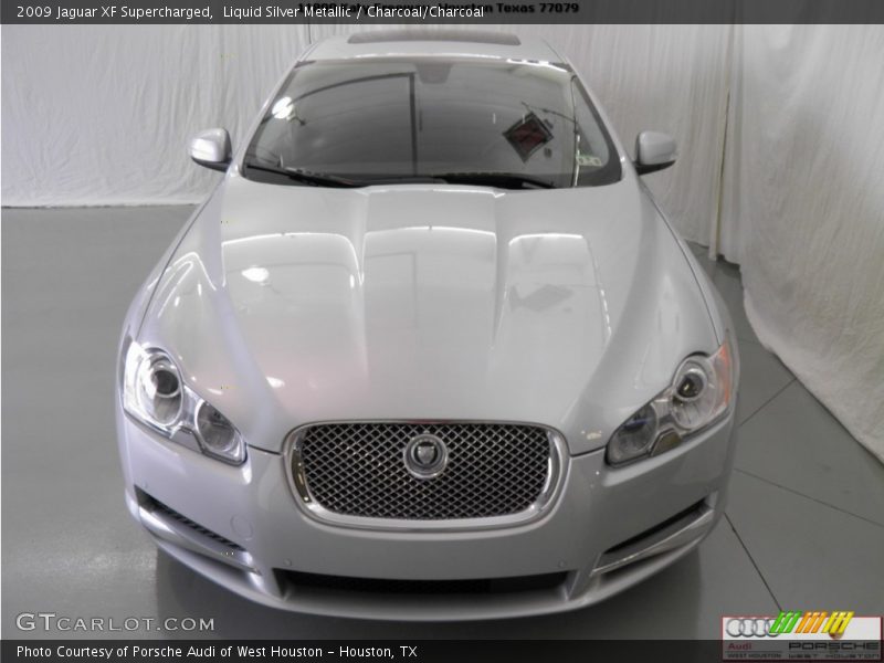 Liquid Silver Metallic / Charcoal/Charcoal 2009 Jaguar XF Supercharged