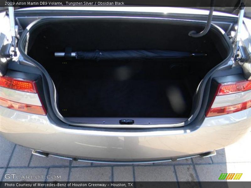 Tungsten Silver / Obsidian Black 2009 Aston Martin DB9 Volante