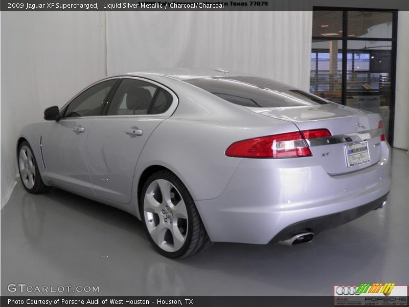 Liquid Silver Metallic / Charcoal/Charcoal 2009 Jaguar XF Supercharged