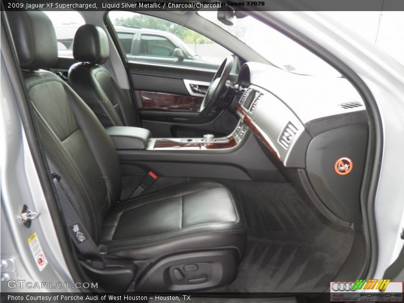 Liquid Silver Metallic / Charcoal/Charcoal 2009 Jaguar XF Supercharged