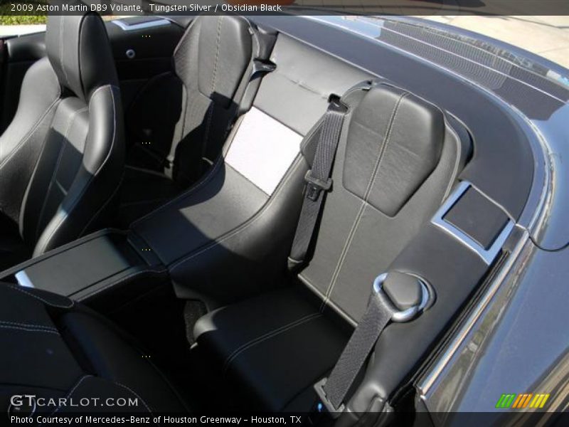 Tungsten Silver / Obsidian Black 2009 Aston Martin DB9 Volante