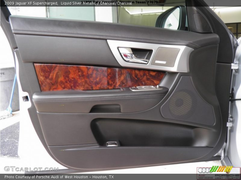 Liquid Silver Metallic / Charcoal/Charcoal 2009 Jaguar XF Supercharged