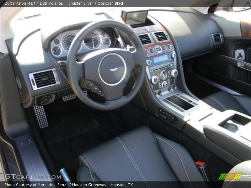  2009 DB9 Volante Obsidian Black Interior