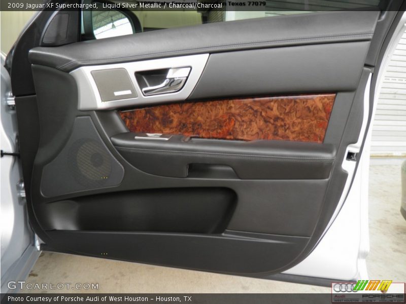 Liquid Silver Metallic / Charcoal/Charcoal 2009 Jaguar XF Supercharged