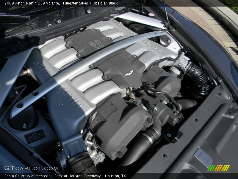  2009 DB9 Volante Engine - 6.0 Liter DOHC 48-Valve V12