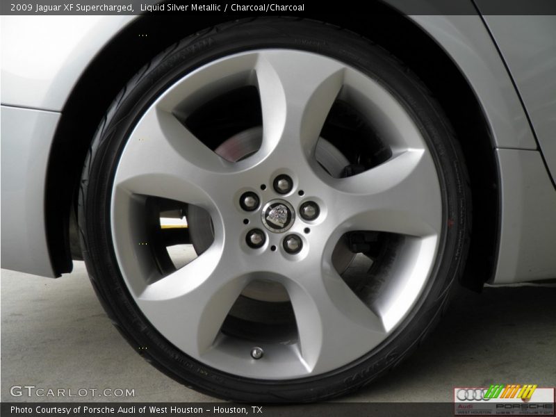 Liquid Silver Metallic / Charcoal/Charcoal 2009 Jaguar XF Supercharged