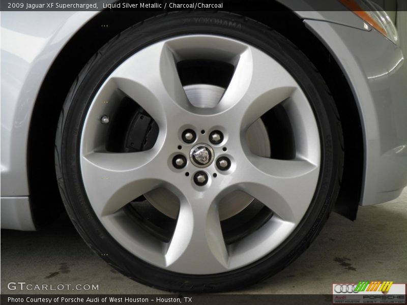 Liquid Silver Metallic / Charcoal/Charcoal 2009 Jaguar XF Supercharged