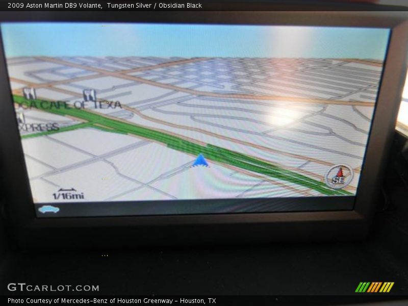 Tungsten Silver / Obsidian Black 2009 Aston Martin DB9 Volante