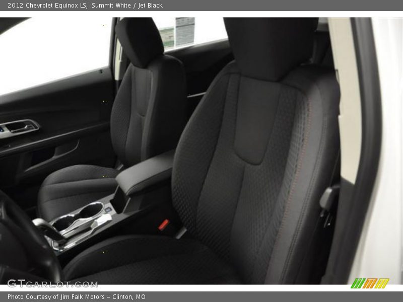 Summit White / Jet Black 2012 Chevrolet Equinox LS