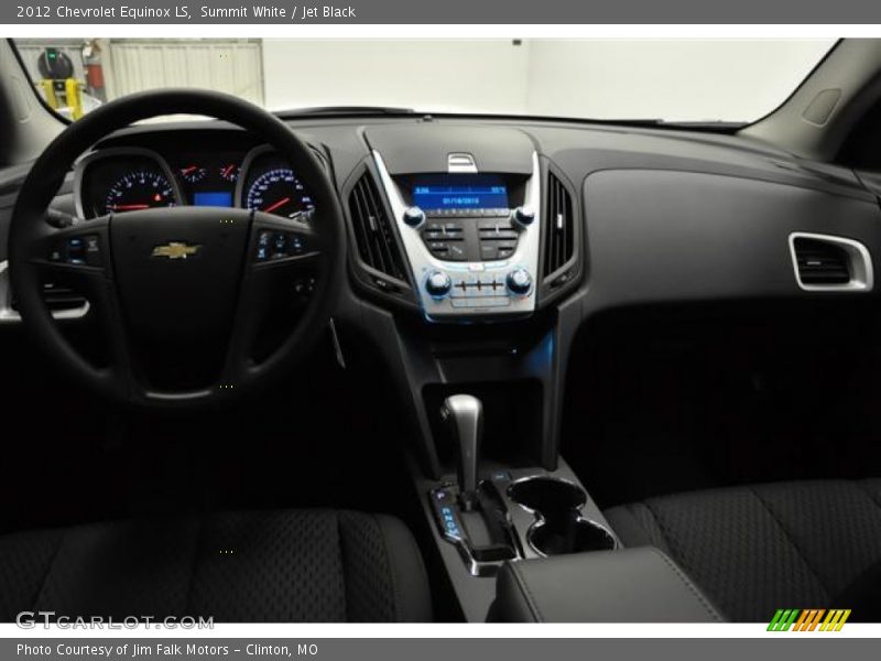 Summit White / Jet Black 2012 Chevrolet Equinox LS