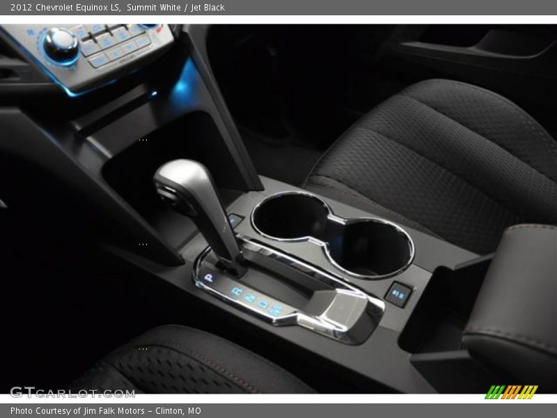 Summit White / Jet Black 2012 Chevrolet Equinox LS