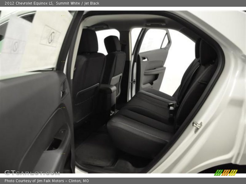 Summit White / Jet Black 2012 Chevrolet Equinox LS