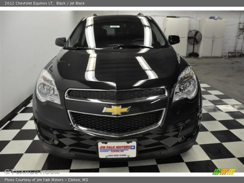 Black / Jet Black 2012 Chevrolet Equinox LT