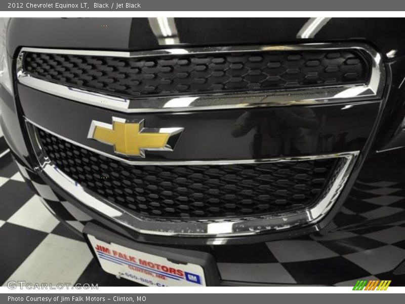 Black / Jet Black 2012 Chevrolet Equinox LT