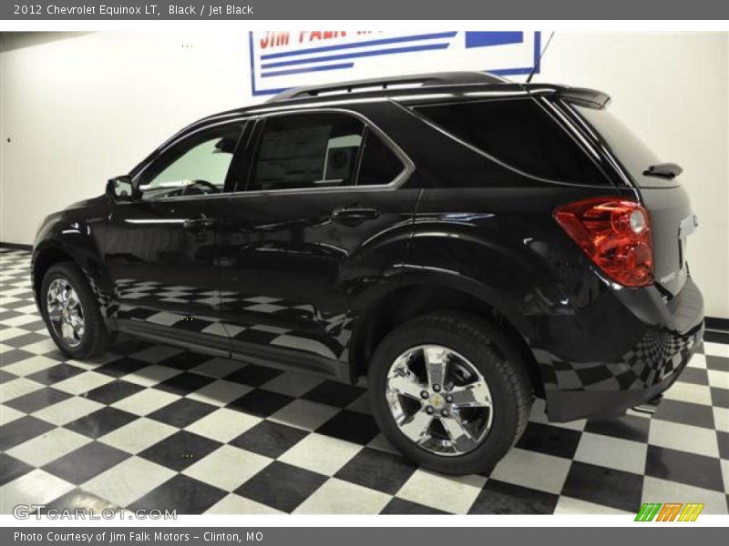 Black / Jet Black 2012 Chevrolet Equinox LT