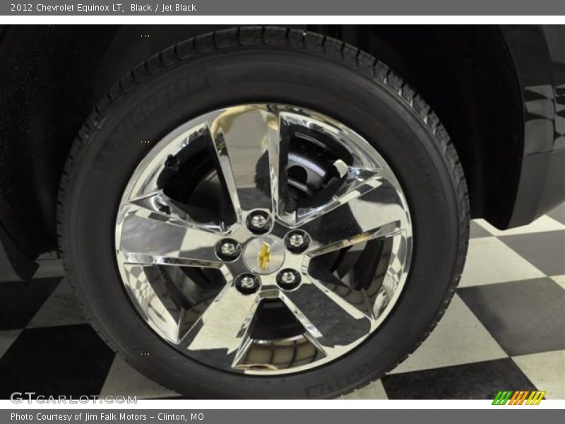 Black / Jet Black 2012 Chevrolet Equinox LT