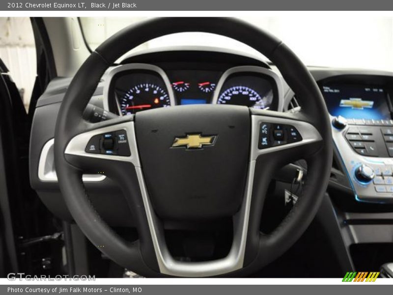 Black / Jet Black 2012 Chevrolet Equinox LT