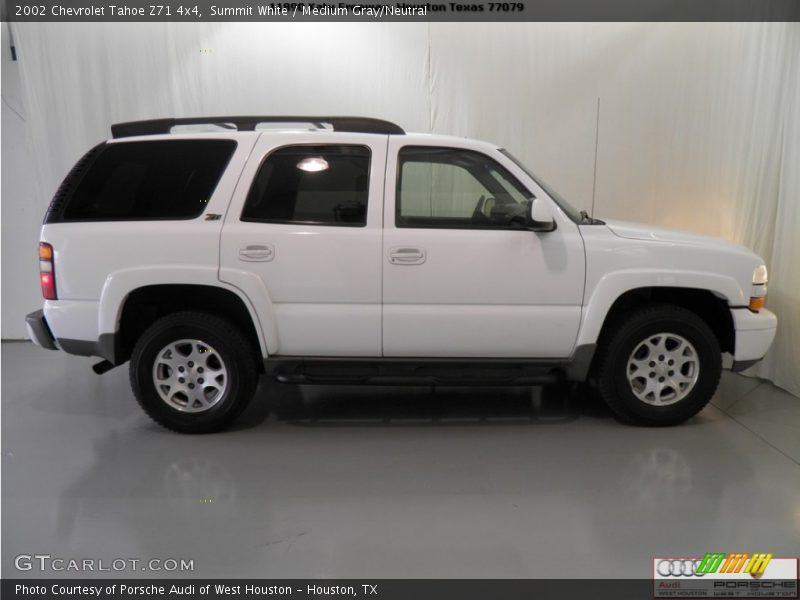 Summit White / Medium Gray/Neutral 2002 Chevrolet Tahoe Z71 4x4