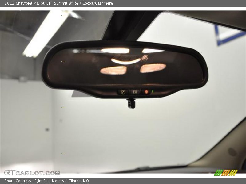 Summit White / Cocoa/Cashmere 2012 Chevrolet Malibu LT