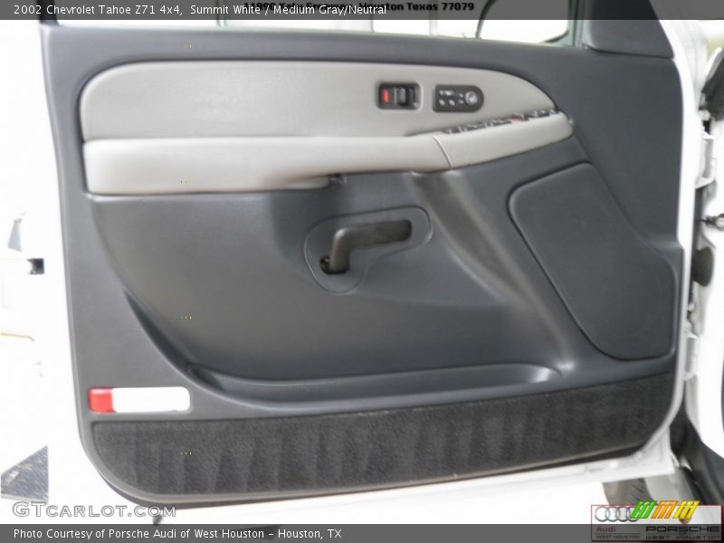 Summit White / Medium Gray/Neutral 2002 Chevrolet Tahoe Z71 4x4